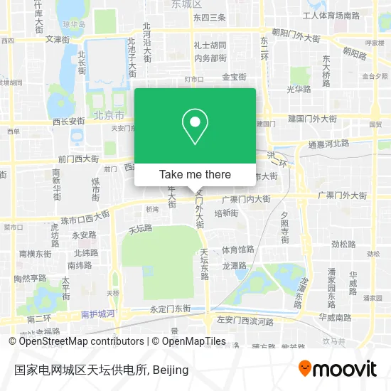国家电网城区天坛供电所 map