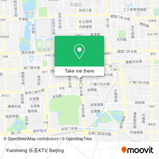 Yuesheng 乐圣KTV map