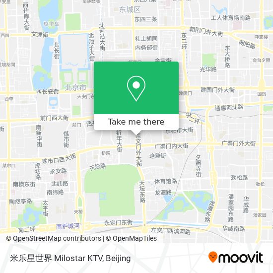 米乐星世界 Milostar KTV map