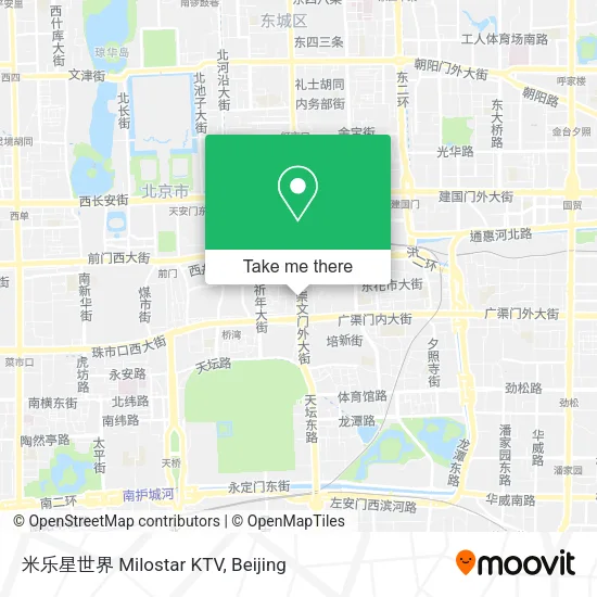 米乐星世界 Milostar KTV map