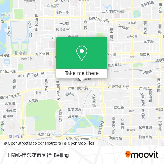 工商银行东花市支行 map