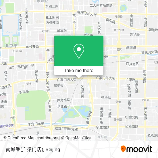 南城香(广渠门店) map