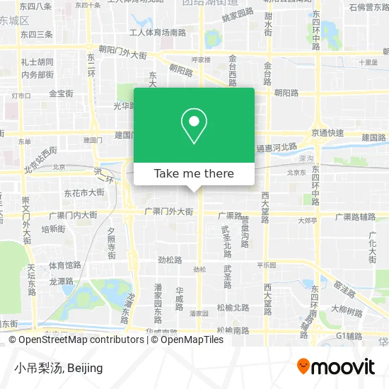 小吊梨汤 map