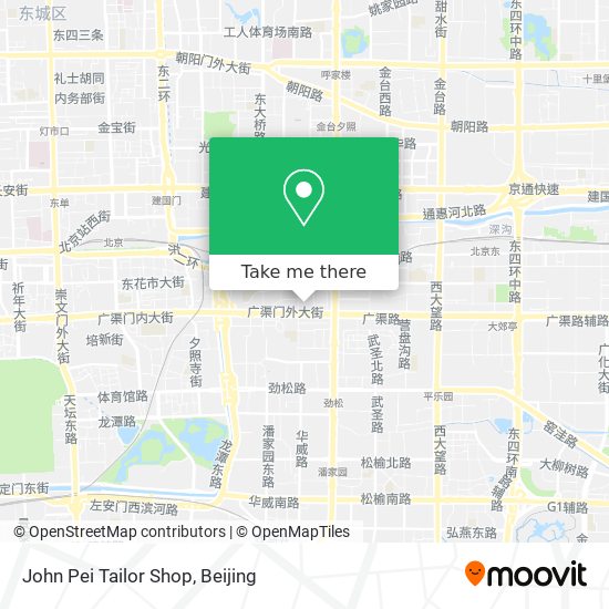 John Pei Tailor Shop map