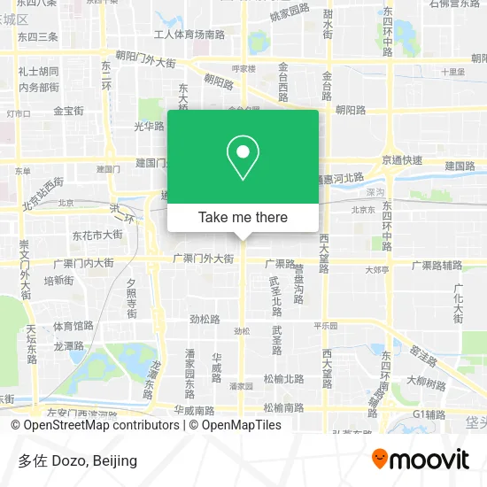 多佐 Dozo map