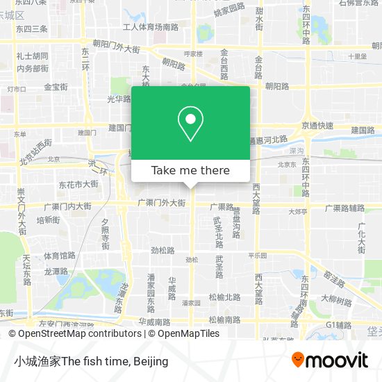 小城渔家The fish time map