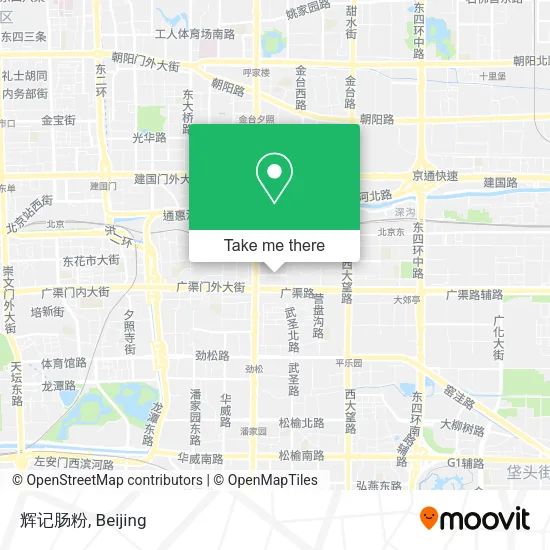 辉记肠粉 map