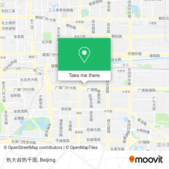 热大叔热干面 map