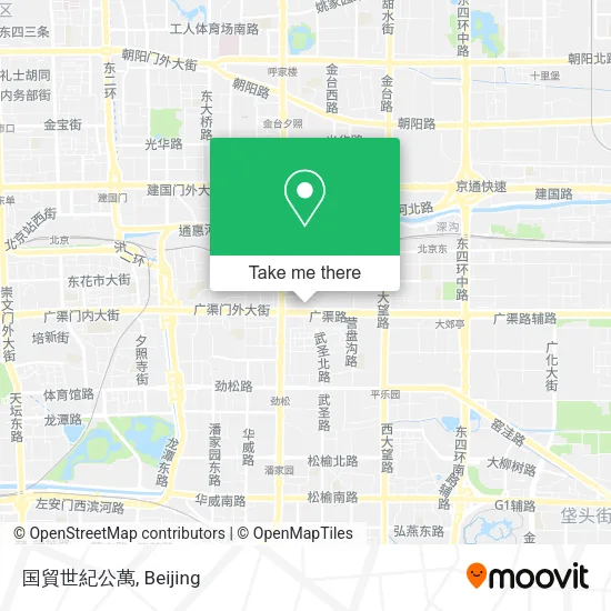 国貿世紀公萬 map