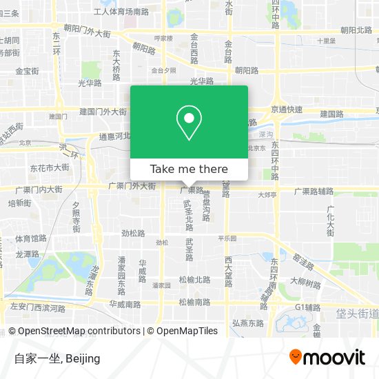 自家一坐 map