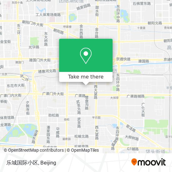 乐城国际小区 map