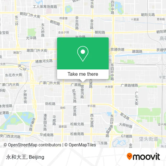 永和大王 map