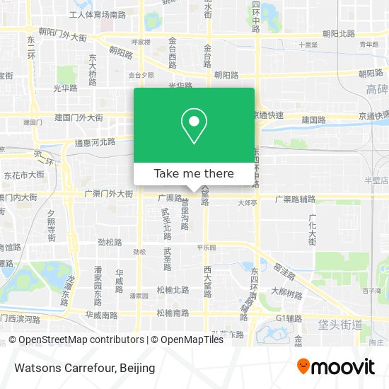 Watsons Carrefour map