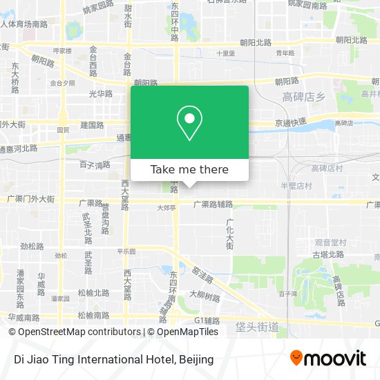 Di Jiao Ting International Hotel map