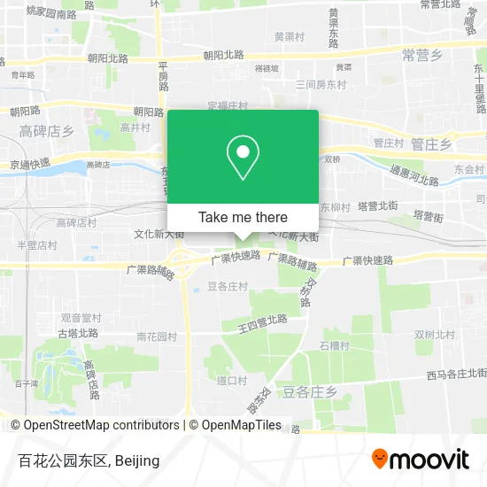 百花公园东区 map