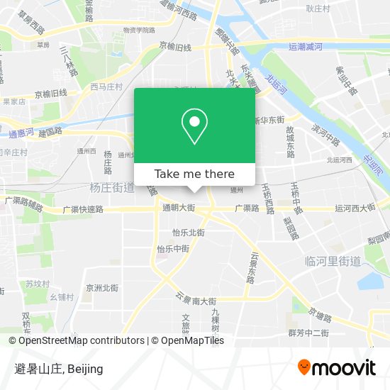 避暑山庄 map