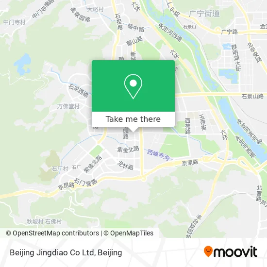 Beijing Jingdiao Co Ltd map
