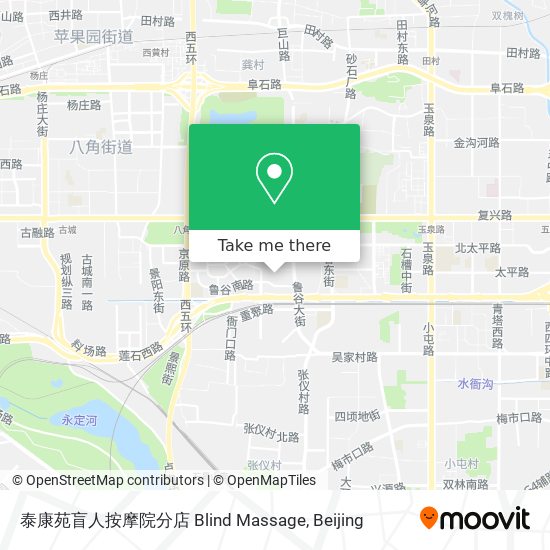 泰康苑盲人按摩院分店 Blind Massage map