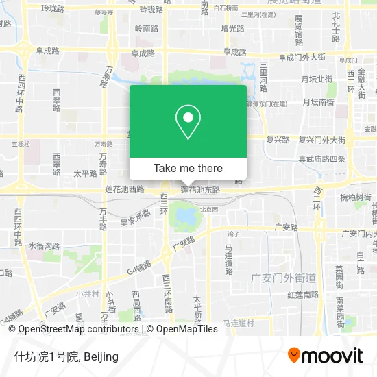 什坊院1号院 map