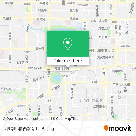 呷哺呷哺-西客站店 map