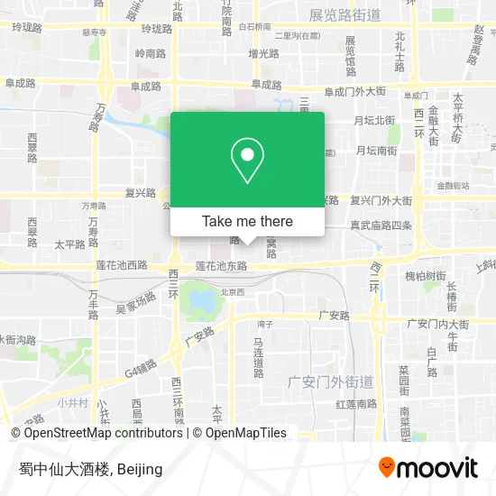 蜀中仙大酒楼 map
