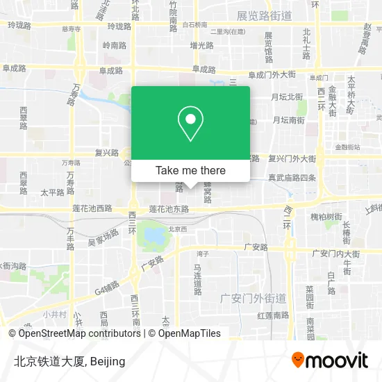 北京铁道大厦 map