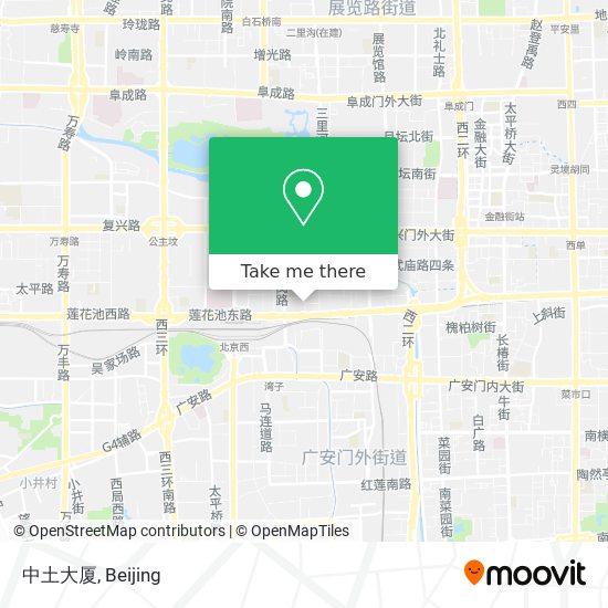 中土大厦 map