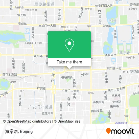 海棠居 map