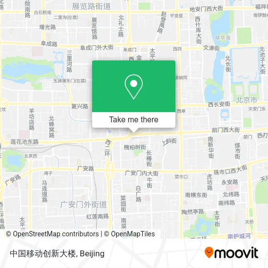 中国移动创新大楼 map