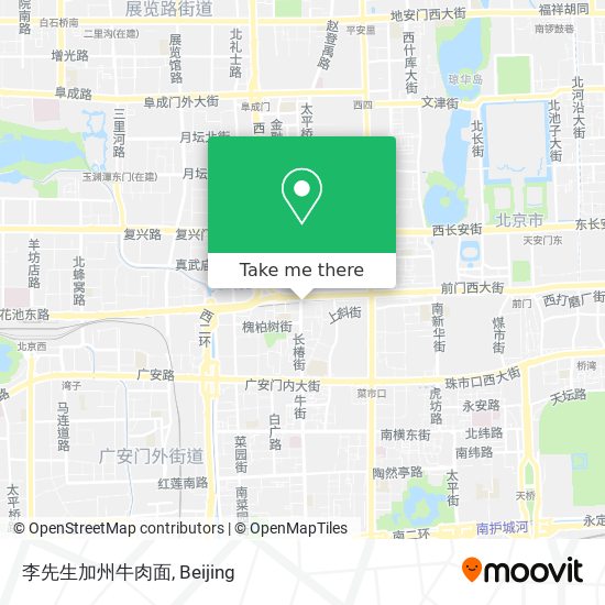 李先生加州牛肉面 map