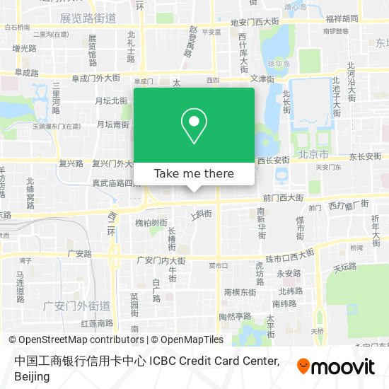 中国工商银行信用卡中心 ICBC Credit Card Center map