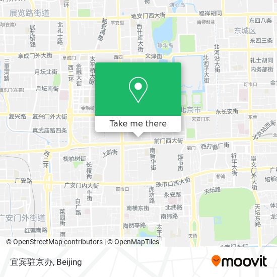 宜宾驻京办 map
