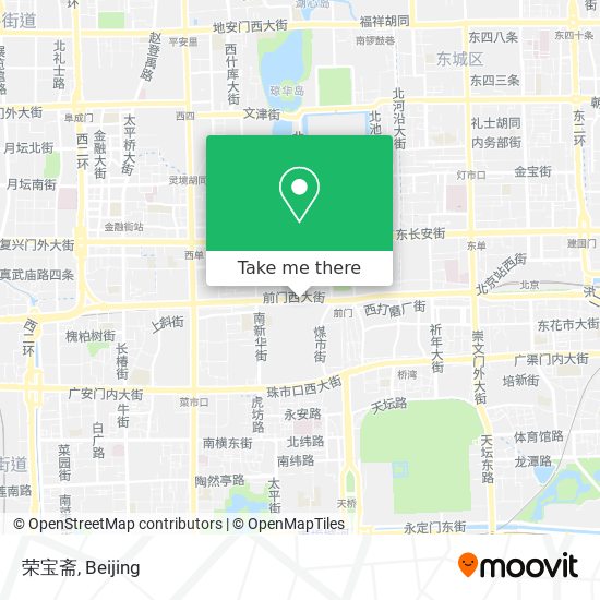 荣宝斋 map