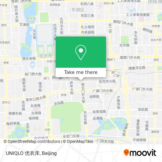UNIQLO 优衣库 map