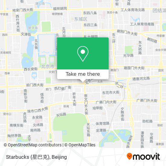 Starbucks (星巴克) map
