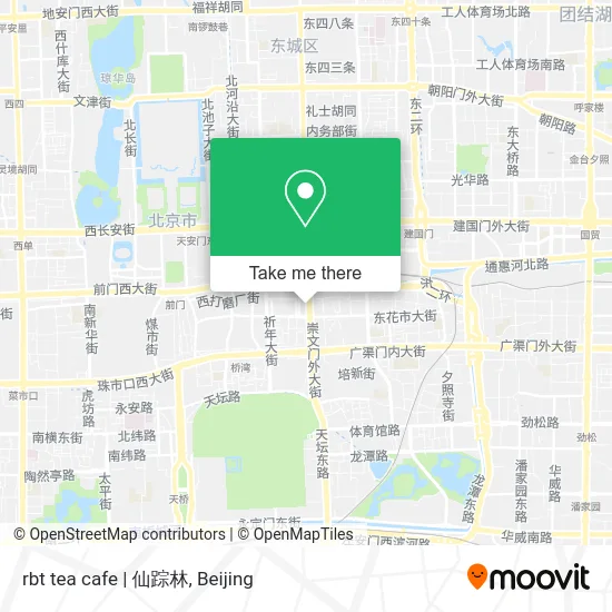 rbt tea cafe | 仙踪林 map