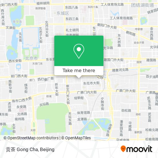 贡茶 Gong Cha map