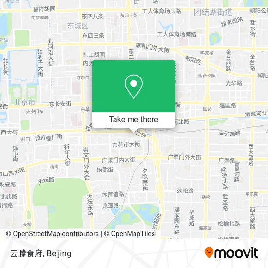 云滕食府 map