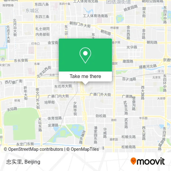 忠实里 map