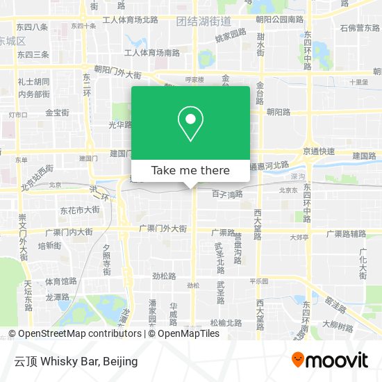 云顶 Whisky Bar map