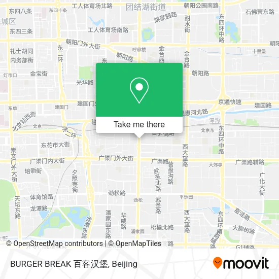 BURGER BREAK 百客汉堡 map