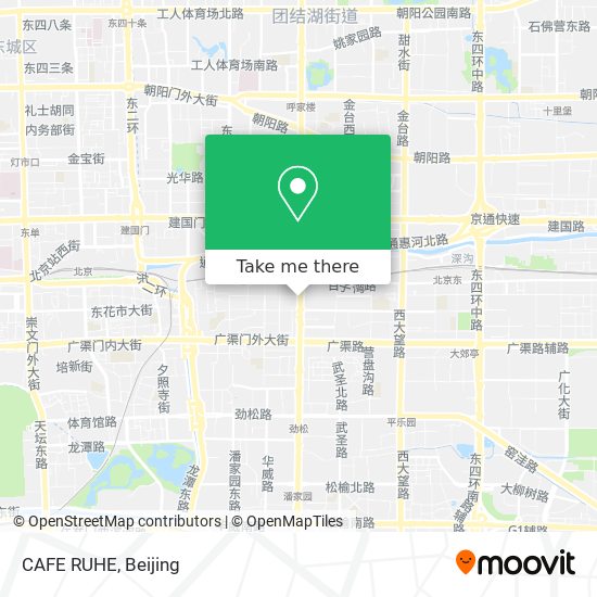 CAFE RUHE map