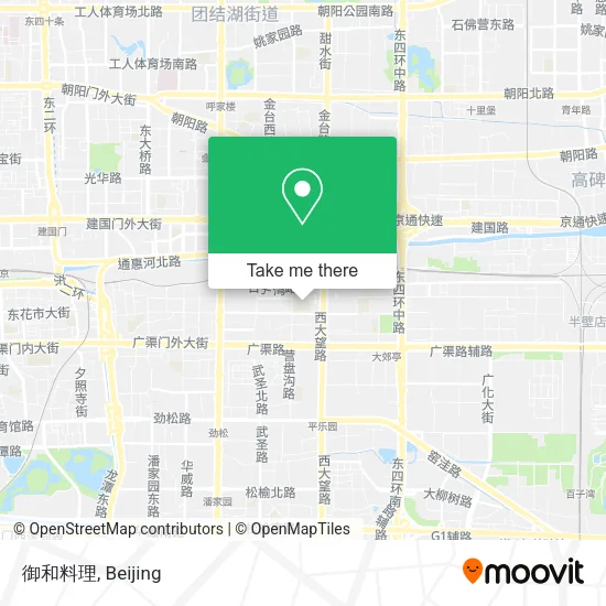 御和料理 map