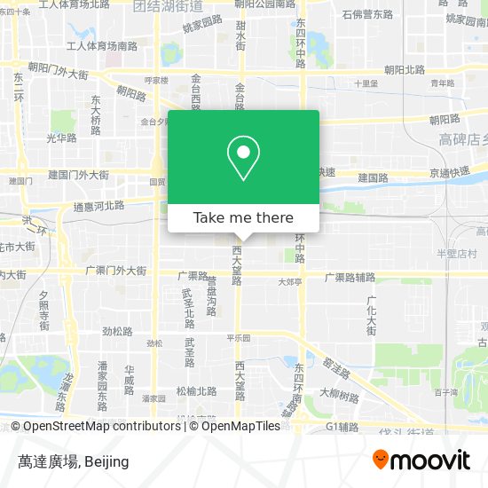 萬達廣場 map