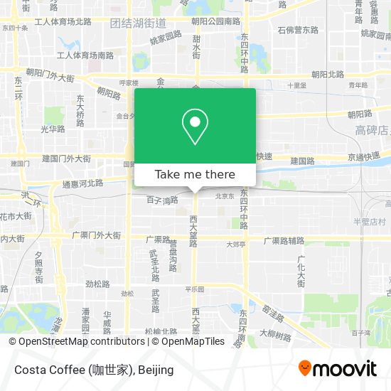 Costa Coffee (咖世家) map