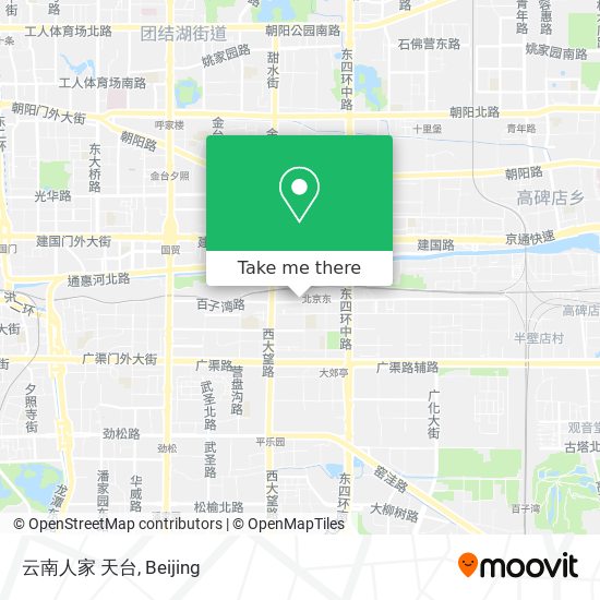 云南人家 天台 map