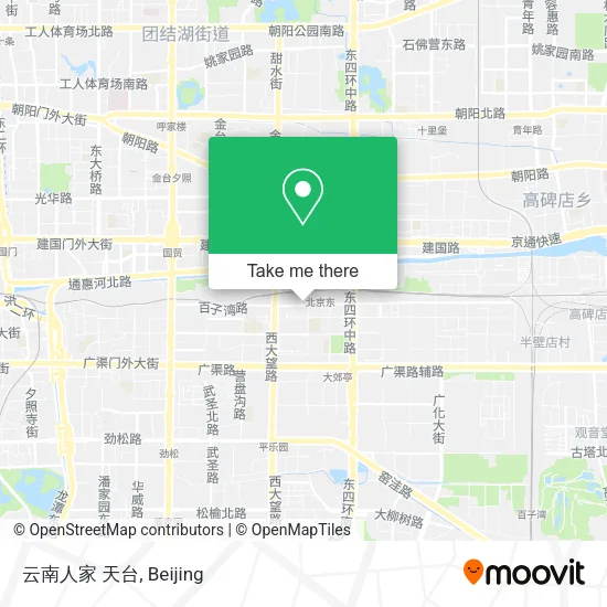 云南人家 天台 map