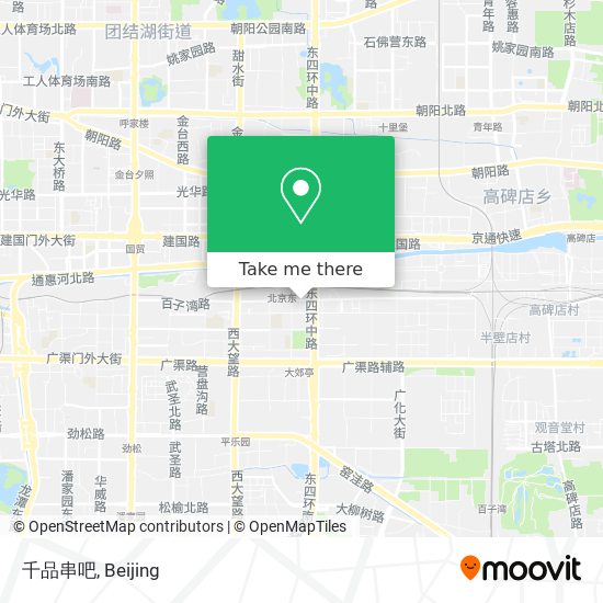 千品串吧 map