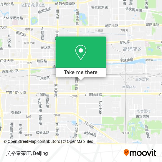 吴裕泰茶庄 map