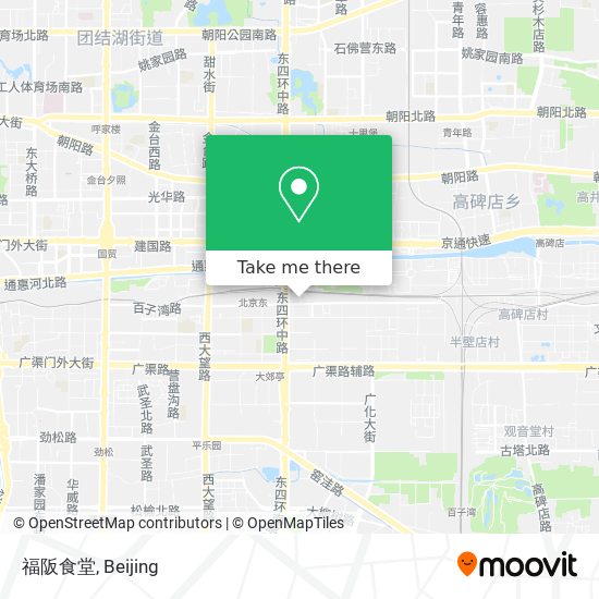 福阪食堂 map